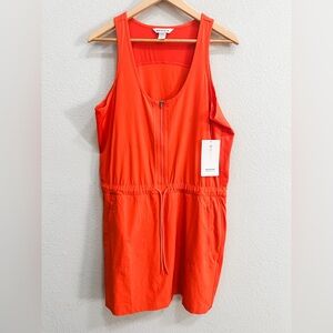 NWT Athleta 12 Expedition Activewear Sports Dress Sleeveless with Shorts